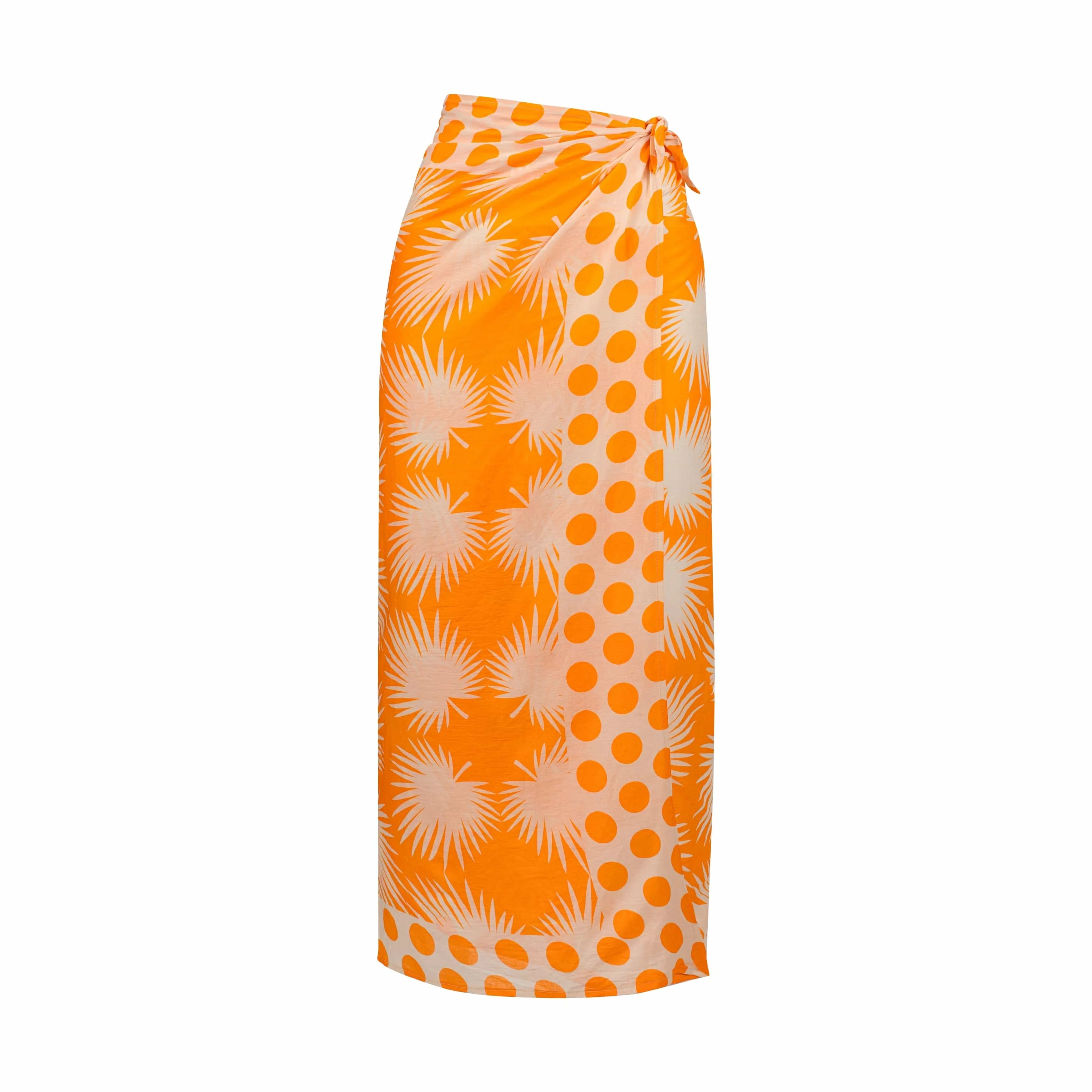 Gold Palm Geo with Gold Dot Sarong sold by Sunshine Tienda product image thumbnail 3