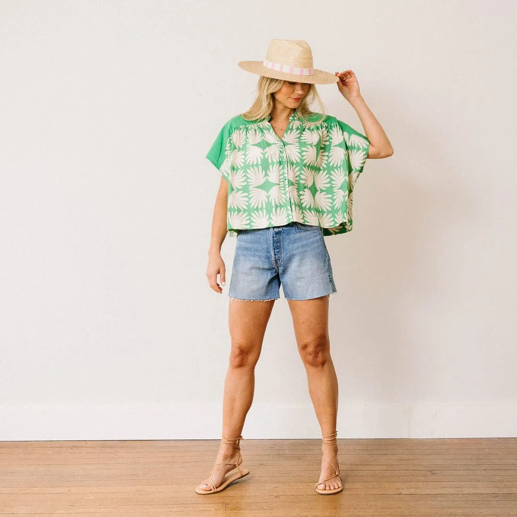 Viridian Tile Savannah Top sold by Sunshine Tienda product image thumbnail 2
