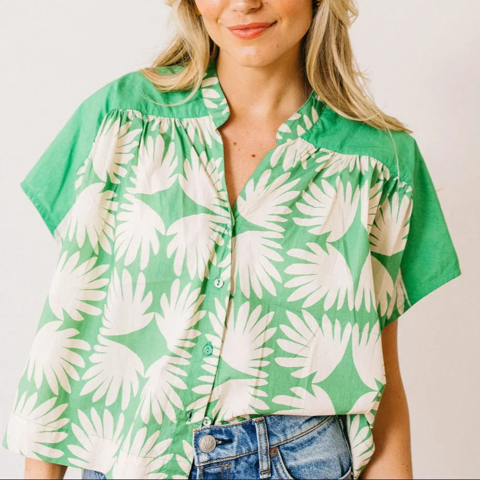 Viridian Tile Savannah Top sold by Sunshine Tienda product image thumbnail 3