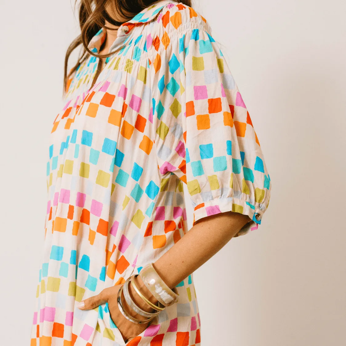 Summer Camp Geo Oasis Dress sold by Sunshine Tienda product image thumbnail 2