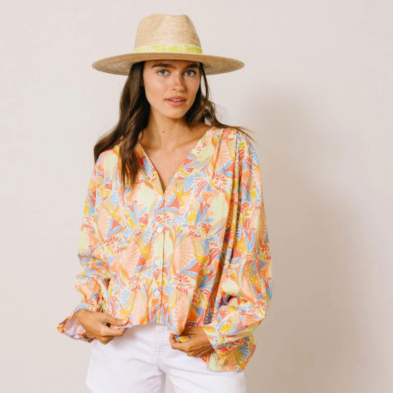 Island Blooms Lucia Top sold by Sunshine Tienda