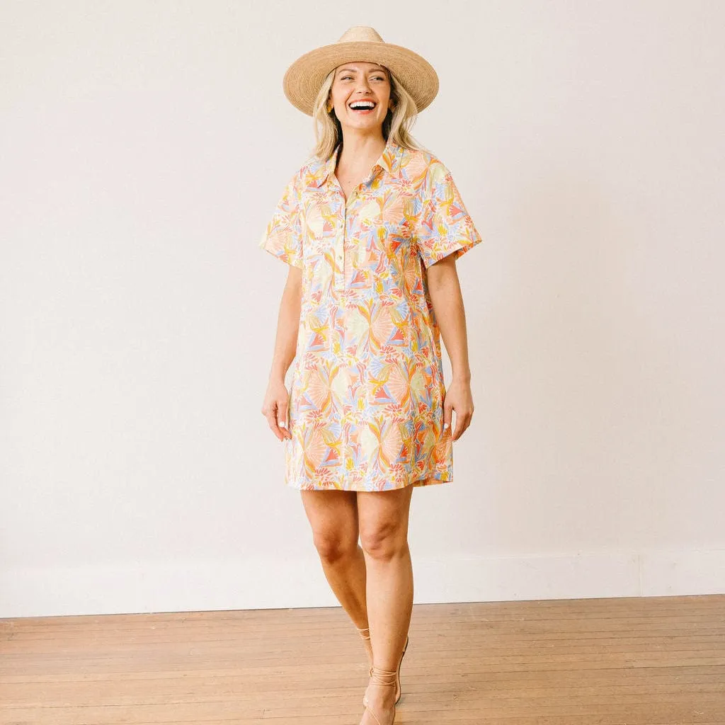Island Blooms Getaway Mini Dress sold by Sunshine Tienda product image thumbnail 3