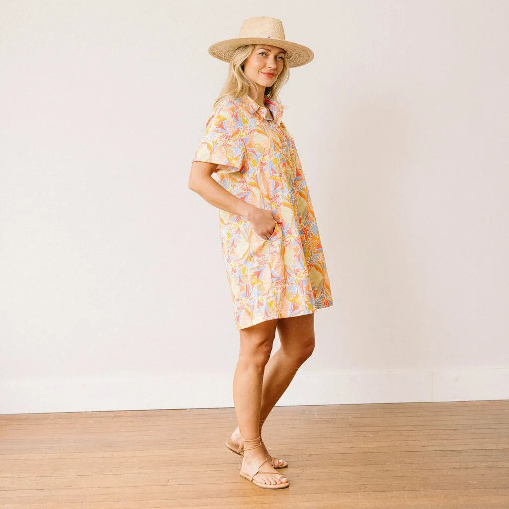 Island Blooms Getaway Mini Dress sold by Sunshine Tienda product image thumbnail 4