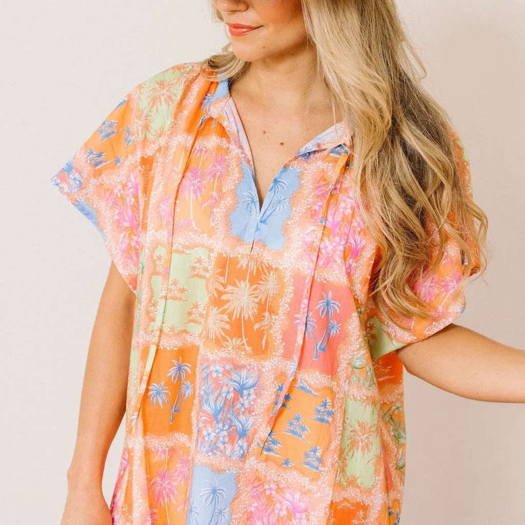 Patchwork Palm Cove Cover-Up sold by Sunshine Tienda product image thumbnail 2