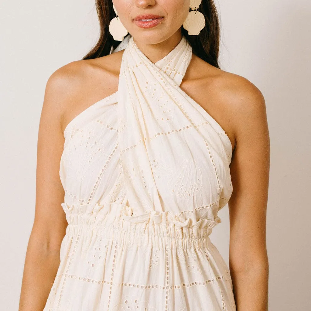 Ivory Shell Capri Dress sold by Sunshine Tienda product image thumbnail 5