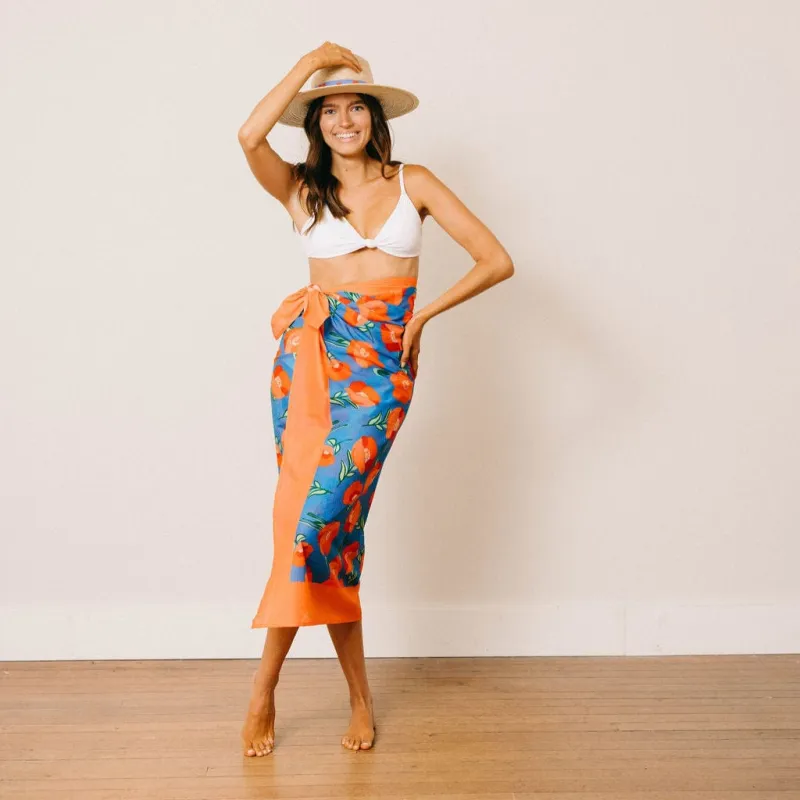 Summer Poppy Sarong sold by Sunshine Tienda