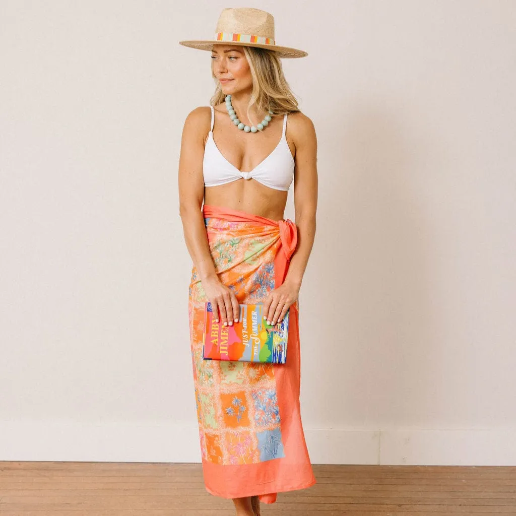 Patchwork Palm Sarong sold by Sunshine Tienda product image thumbnail 5