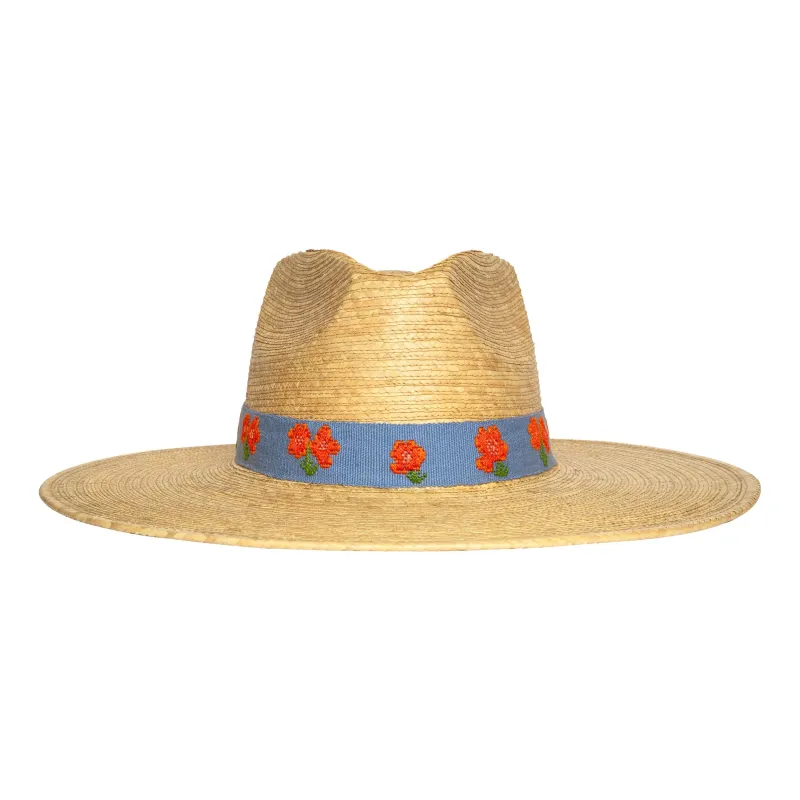 Poppy Palm Hat sold by Sunshine Tienda