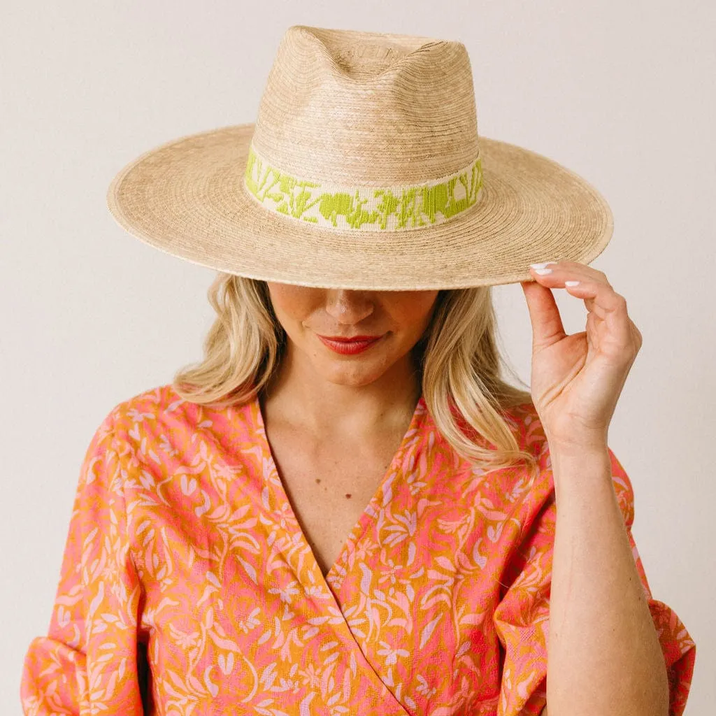 Verde Bloom Palm Hat sold by Sunshine Tienda product image thumbnail 5
