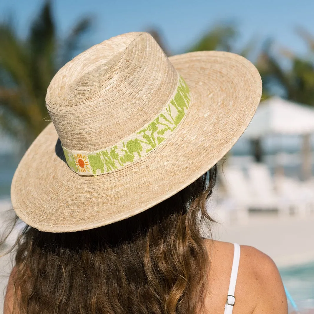 Verde Bloom Palm Hat sold by Sunshine Tienda product image thumbnail 3
