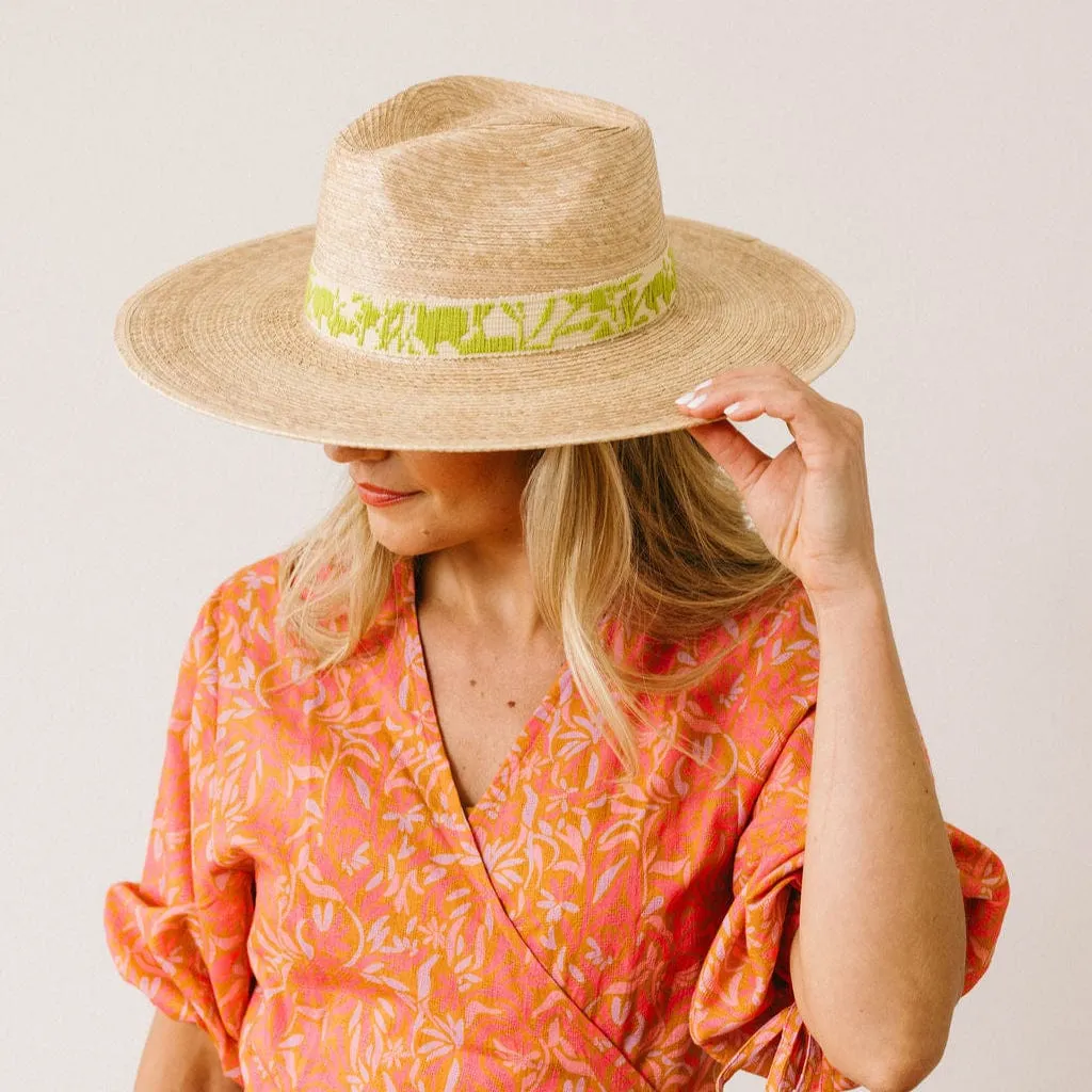 Verde Bloom Palm Hat sold by Sunshine Tienda product image thumbnail 2