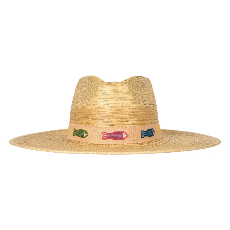 Colorful Fin Palm Hat sold by Sunshine Tienda