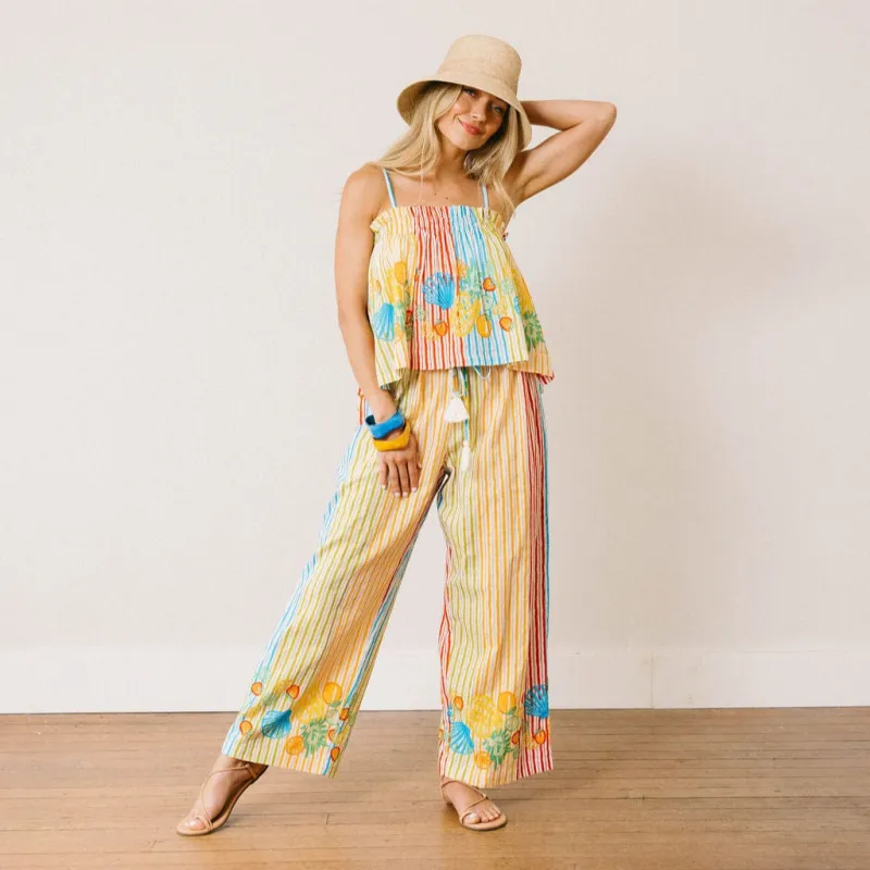Fruit Stripe Daphne Pant sold by Sunshine Tienda