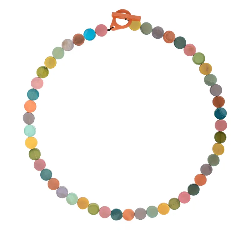 Rainbow Confetti Necklace sold by Sunshine Tienda