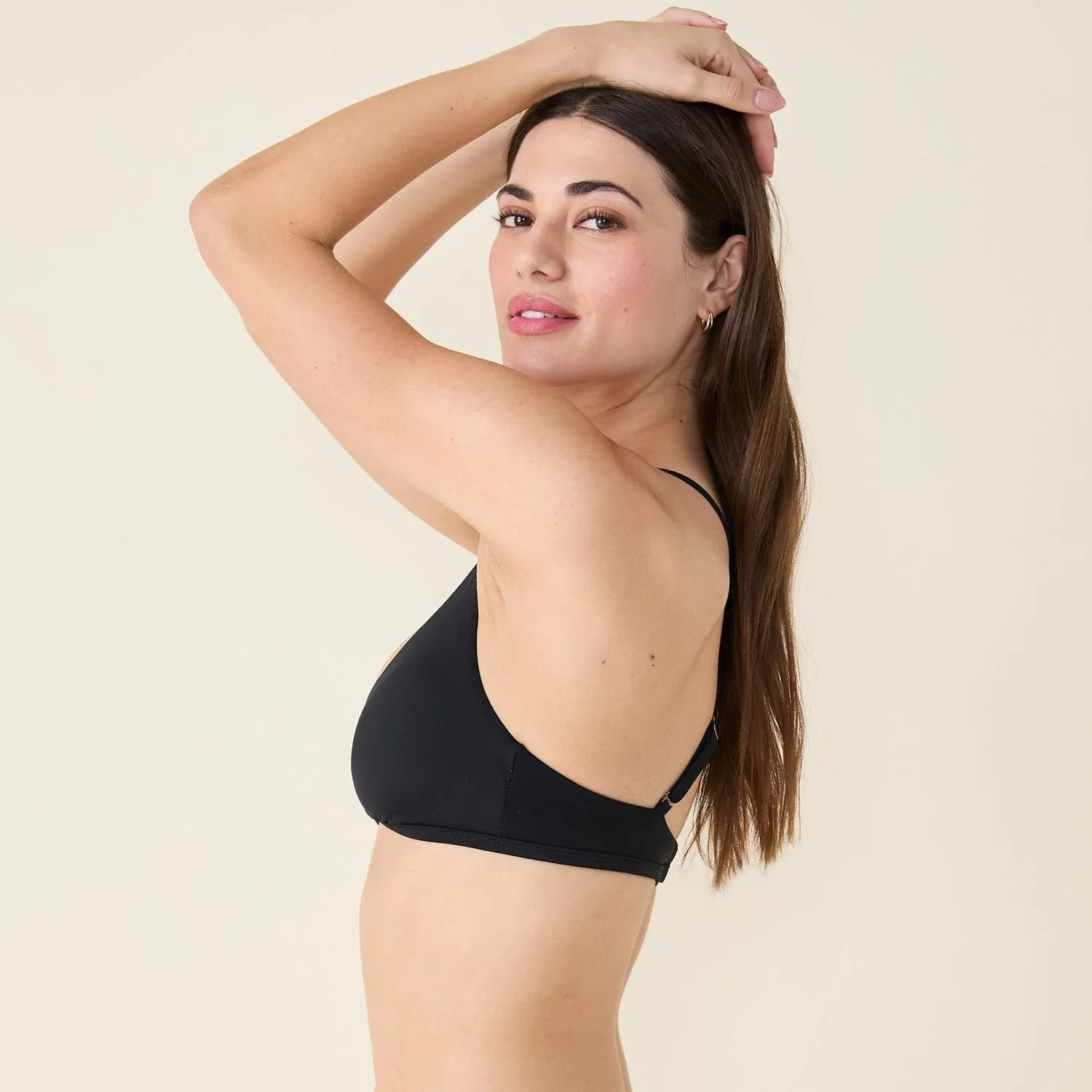 The Valencia Bikini Top - Flat - Black sold by Sunshine Tienda product image thumbnail 4