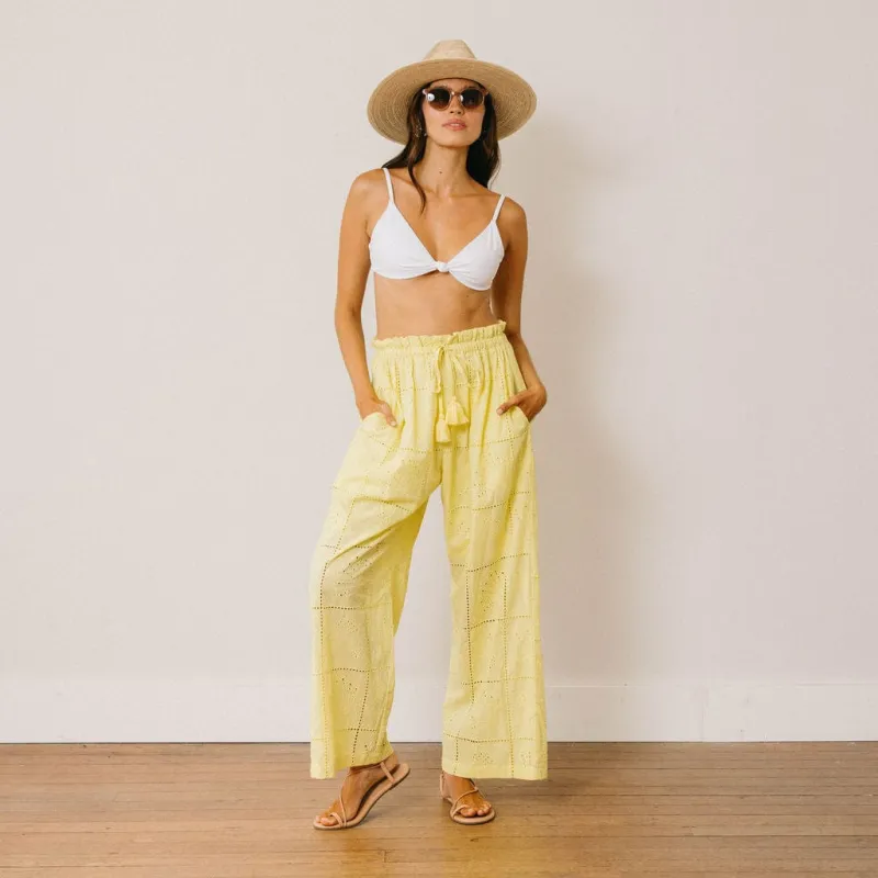 Lemonade Shell Daphne Pant made by Sunshine Tienda