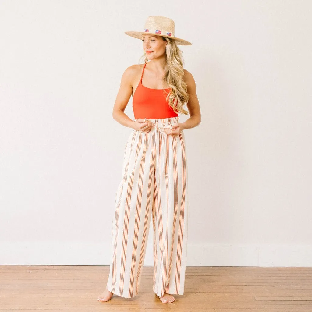 Cherry Pinstripe Daphne Pant sold by Sunshine Tienda product image thumbnail 3