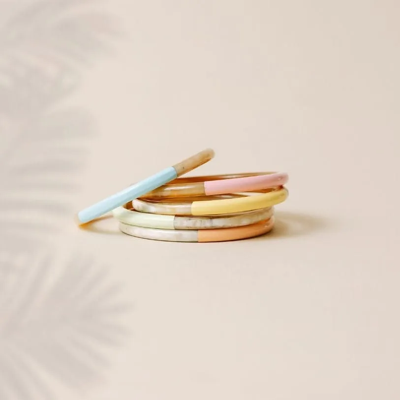 Pastel Seaside Bangle Set sold by Sunshine Tienda