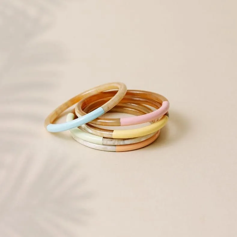Pastel Seaside Bangle Set sold by Sunshine Tienda product image thumbnail 2