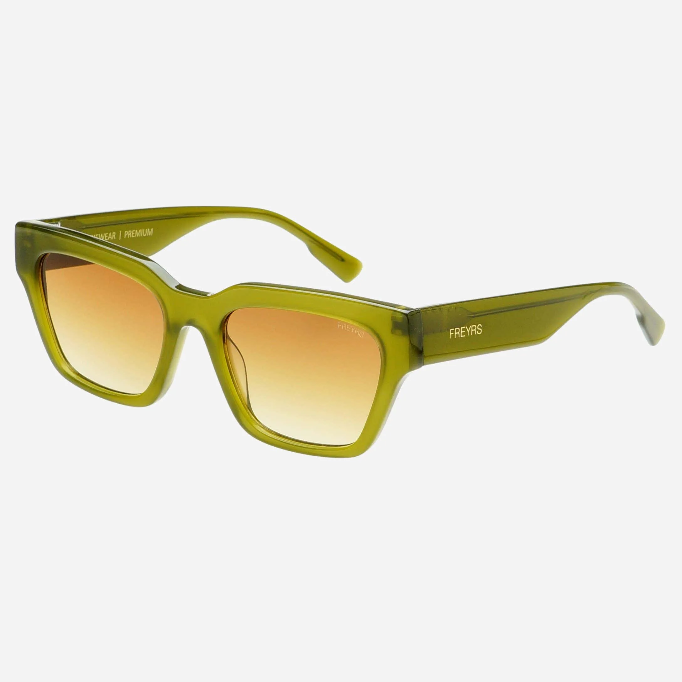 Hayden Rectangular Sunglasses: Midnight Olive sold by Sunshine Tienda product image thumbnail 3