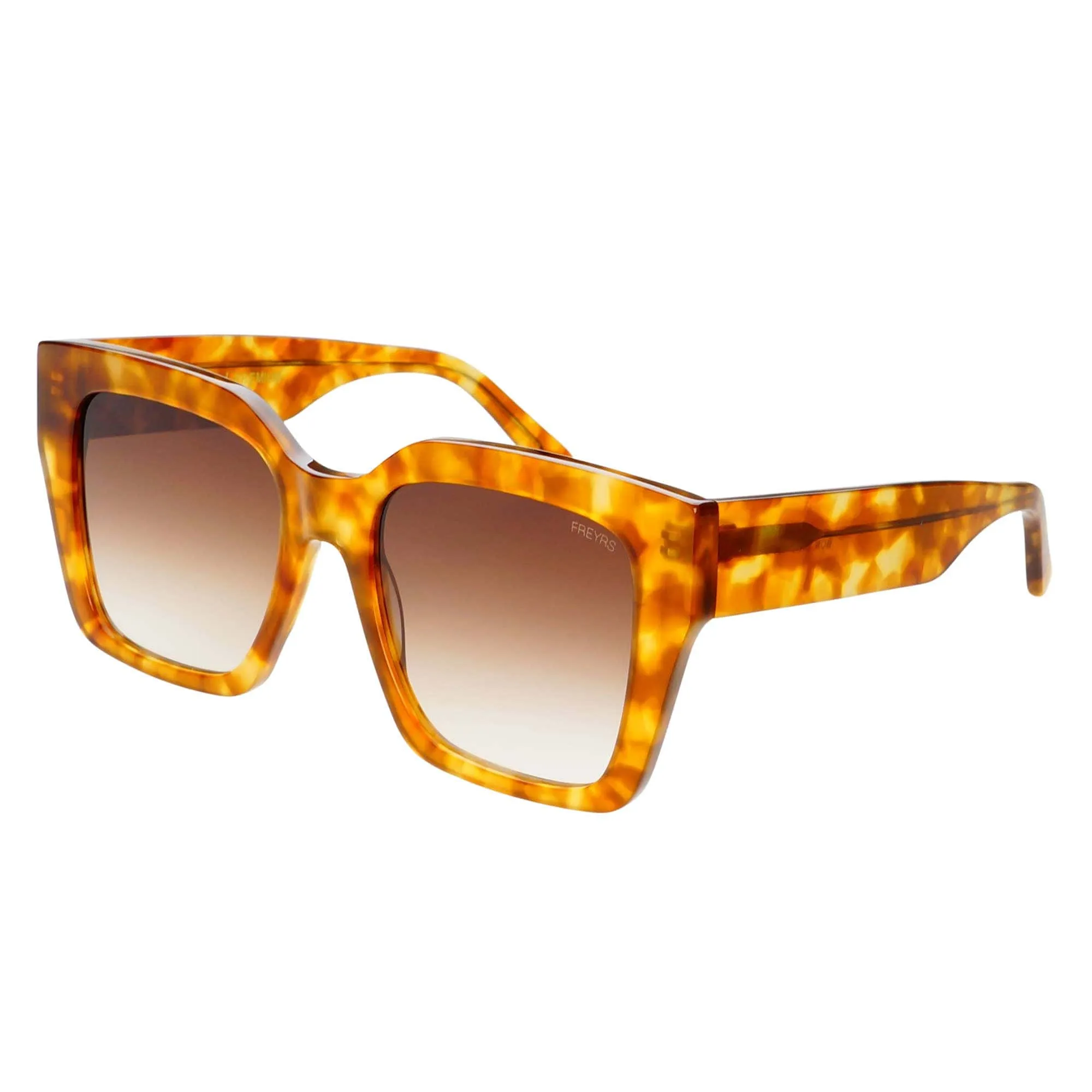 Oversized Square Sunglasses: Brown sold by Sunshine Tienda product image thumbnail 3
