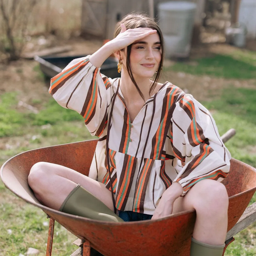 Vintage Stripe Fable Top sold by Sunshine Tienda product image thumbnail 4