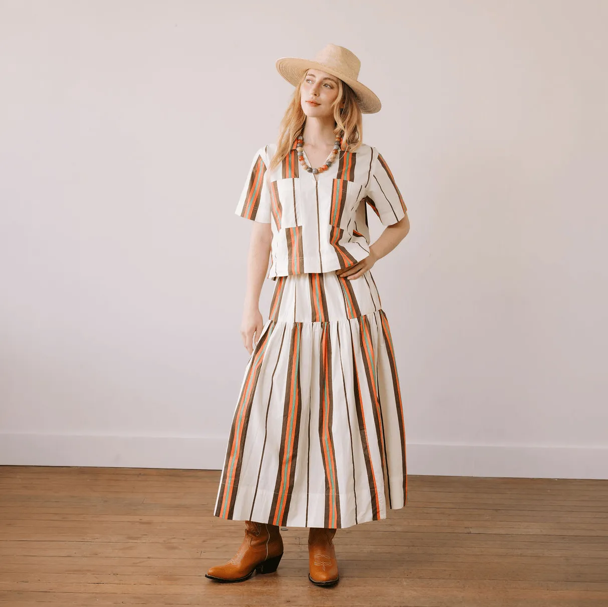 Vintage Stripe Palmer Top sold by Sunshine Tienda product image thumbnail 3