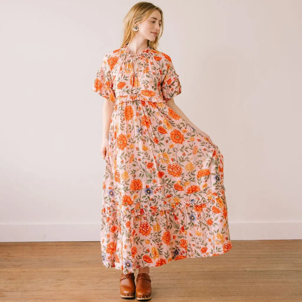Harvest Blooms Charlotte Dress sold by Sunshine Tienda