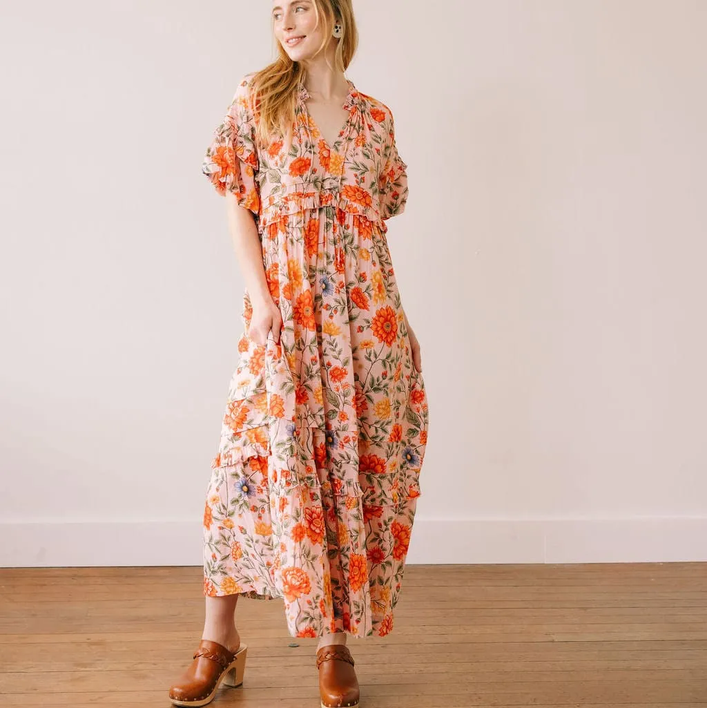 Harvest Blooms Charlotte Dress sold by Sunshine Tienda product image thumbnail 2
