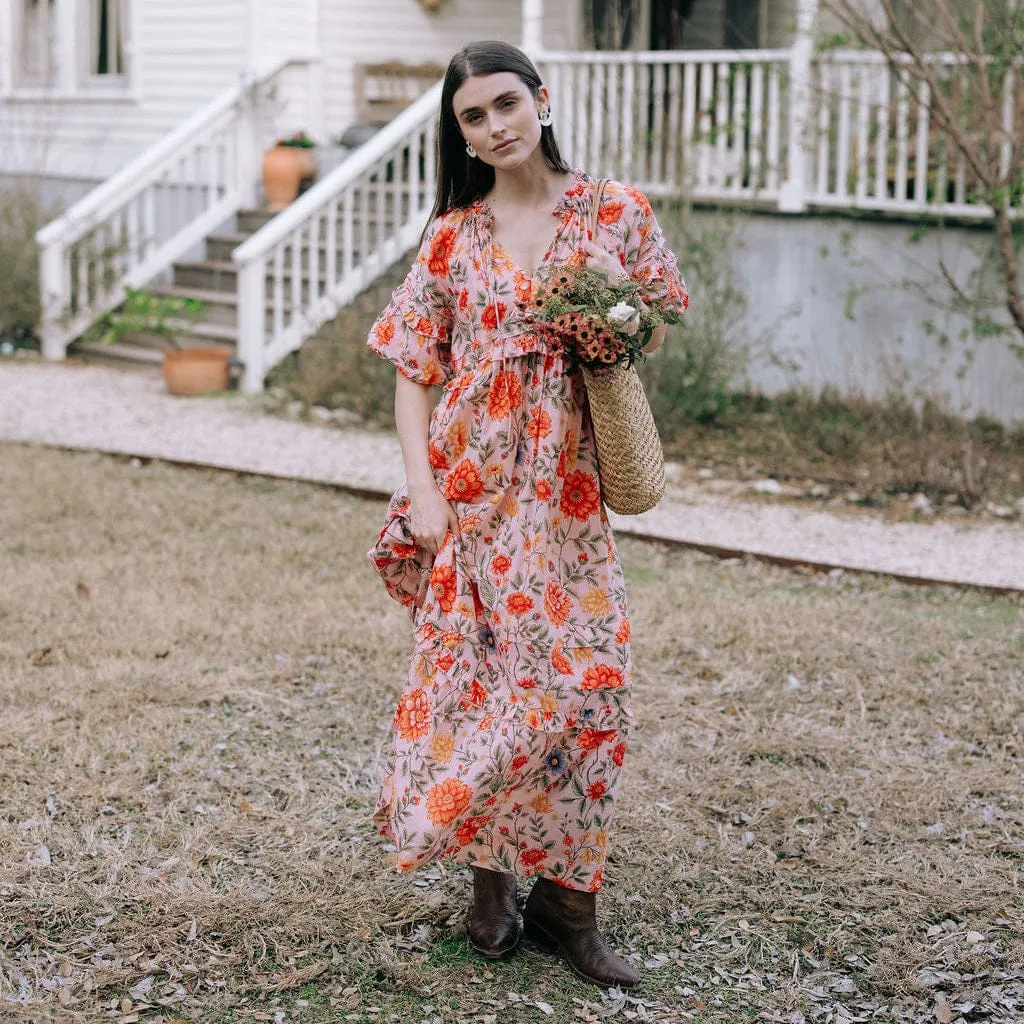 Harvest Blooms Charlotte Dress sold by Sunshine Tienda product image thumbnail 3
