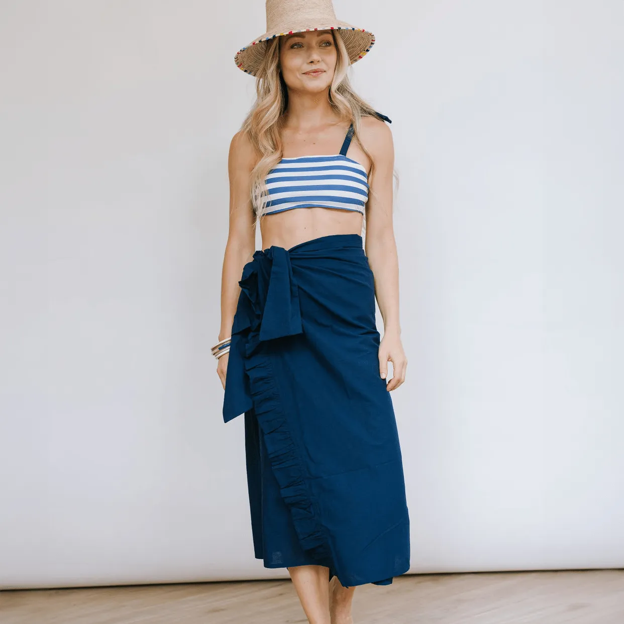 Navy Sandy Sarong sold by Sunshine Tienda