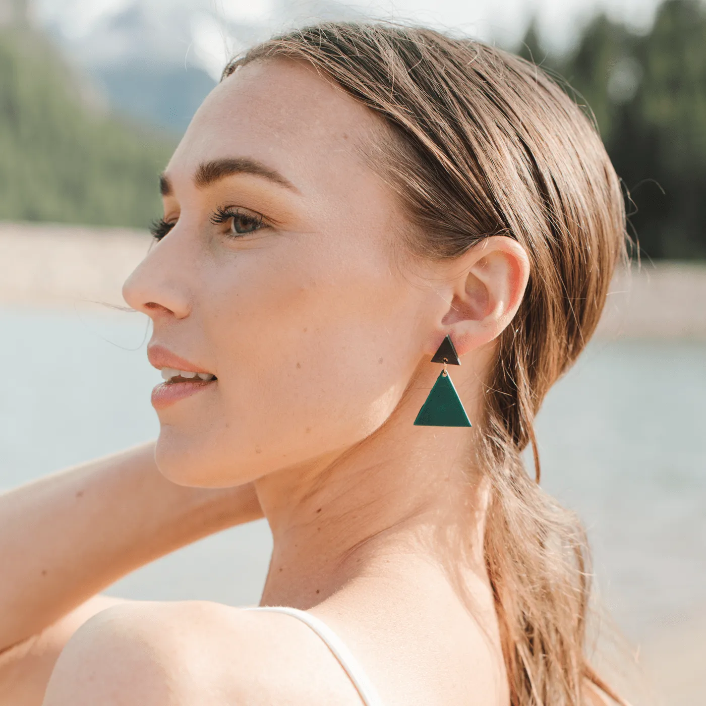 Green Mayan Earrings sold by Sunshine Tienda