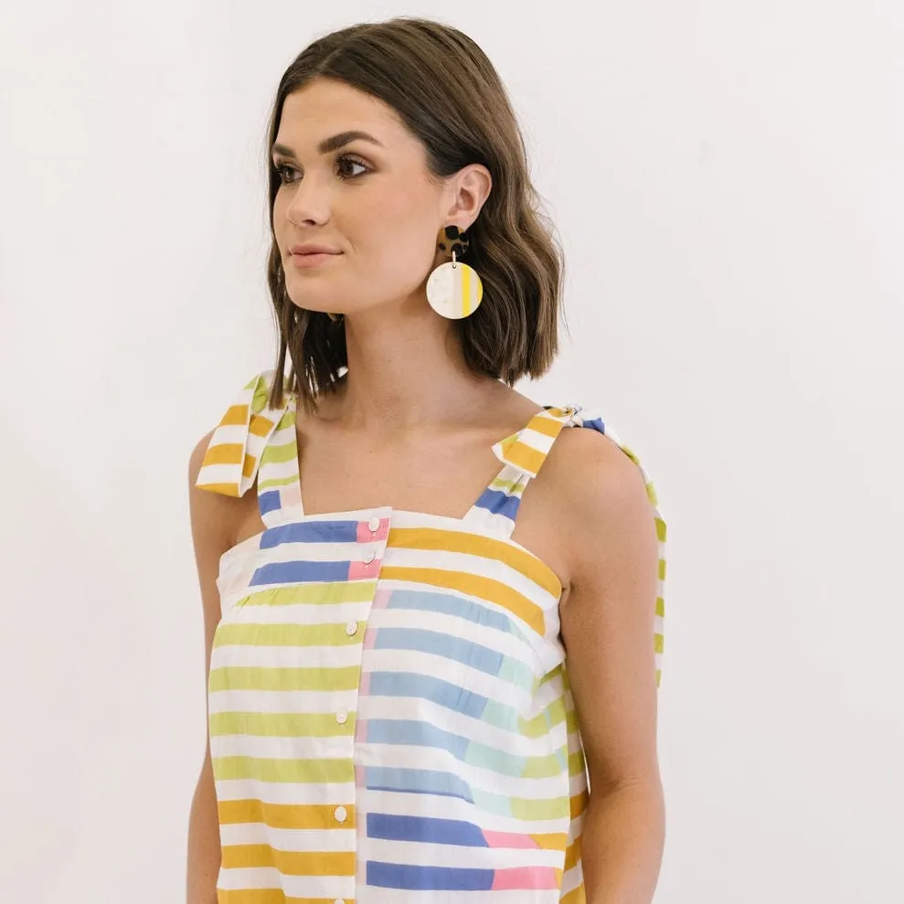 Sunflower Circle Earrings sold by Sunshine Tienda product image thumbnail 4