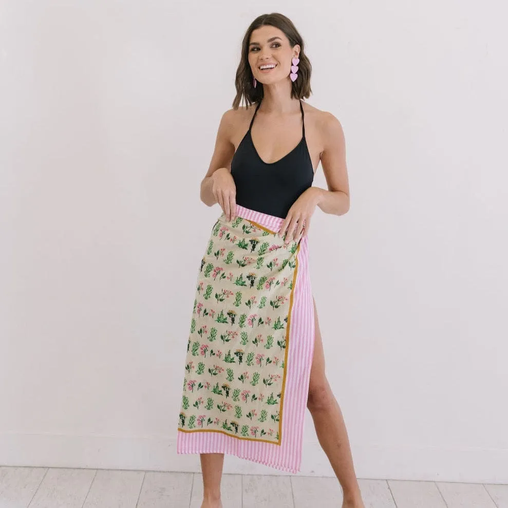 Pink Field Sarong sold by Sunshine Tienda