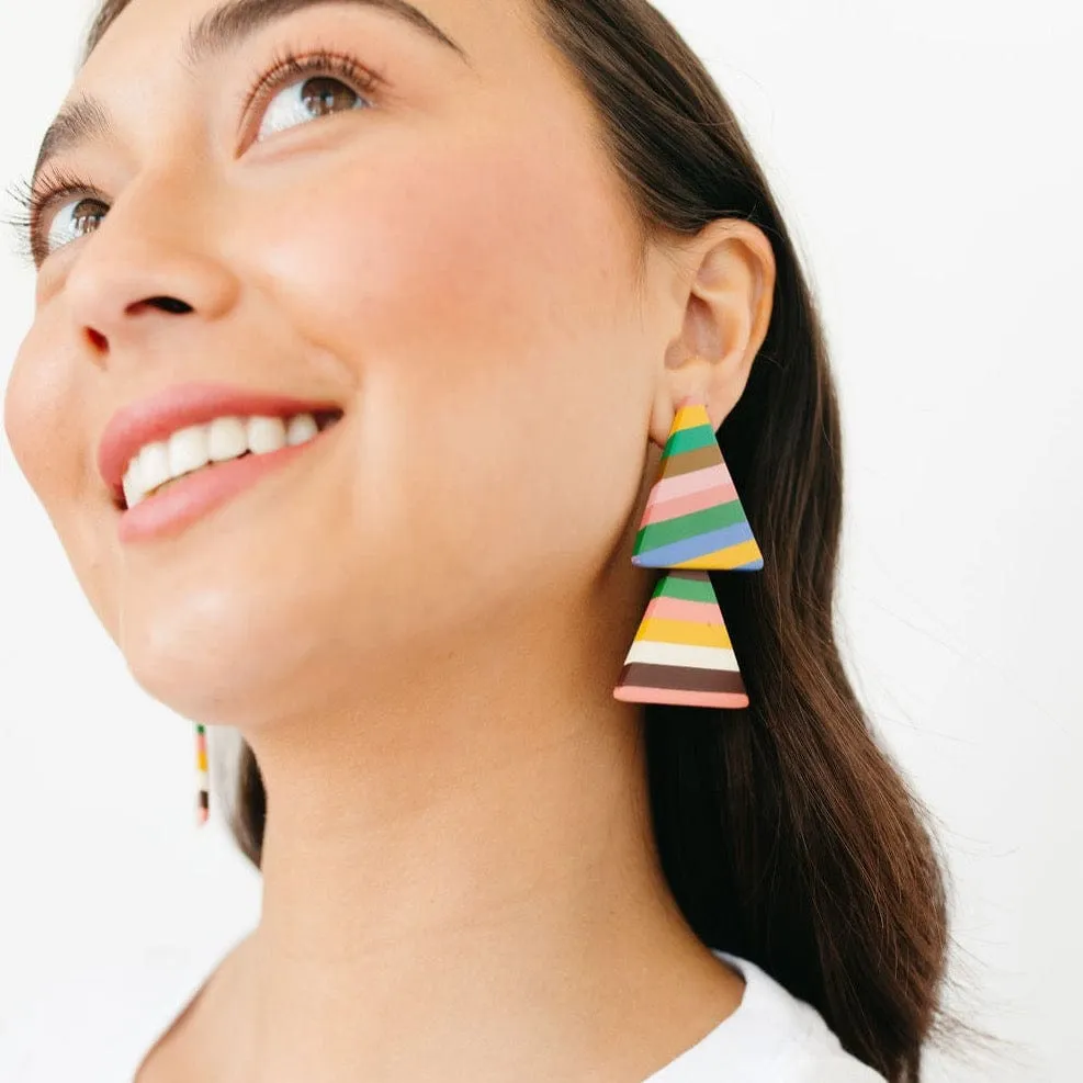 Presidio Triangle Earrings sold by Sunshine Tienda product image thumbnail 3