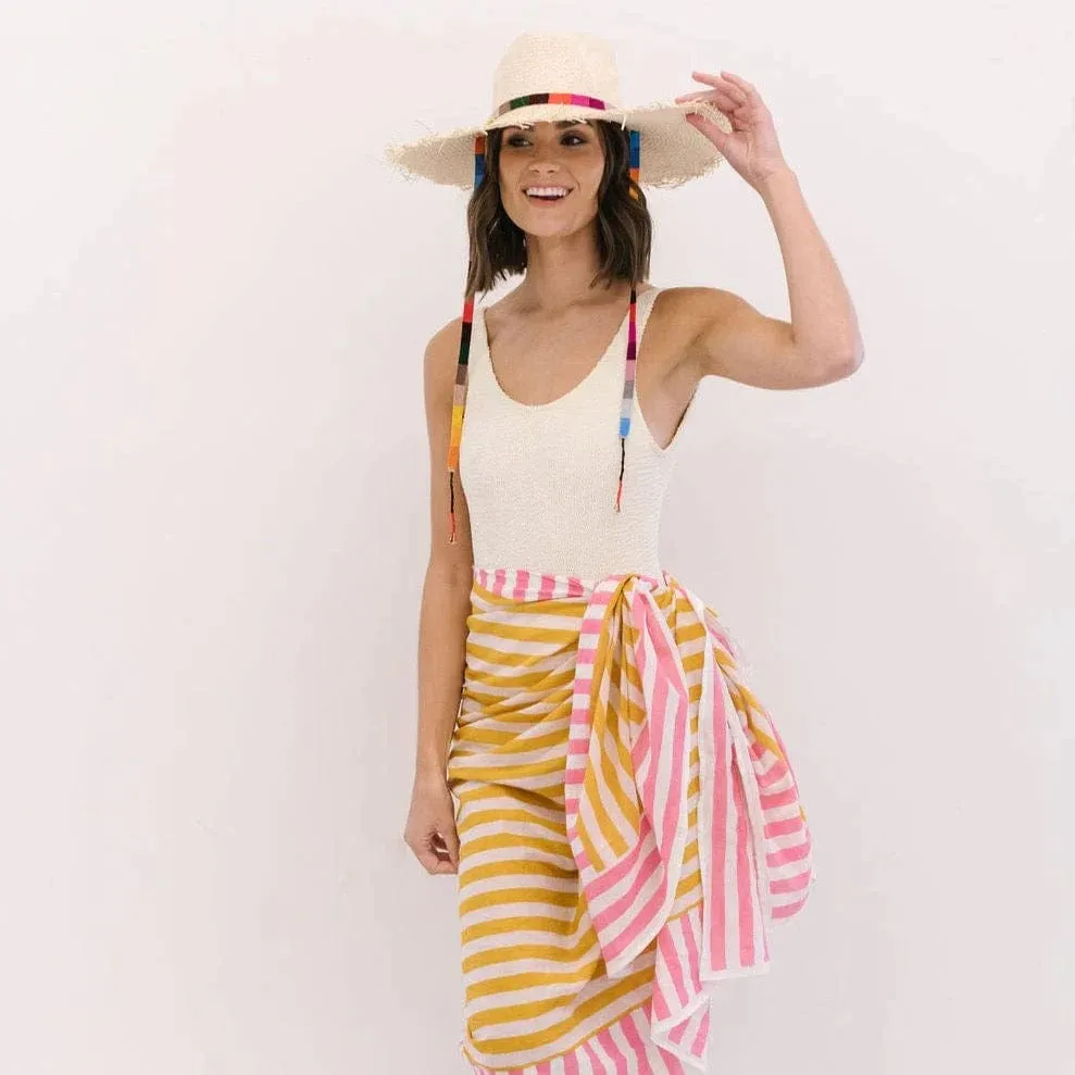 Sherbet Stripe Sarong sold by Sunshine Tienda product image thumbnail 3