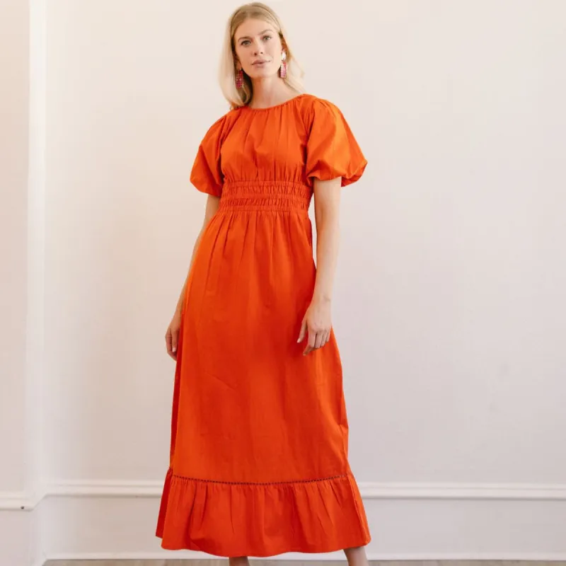 Red Jardin Dress sold by Sunshine Tienda