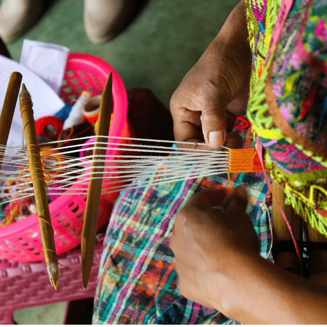 Susana Wide Brimmed Palm Fringe Hat sold by Sunshine Tienda product image thumbnail 4