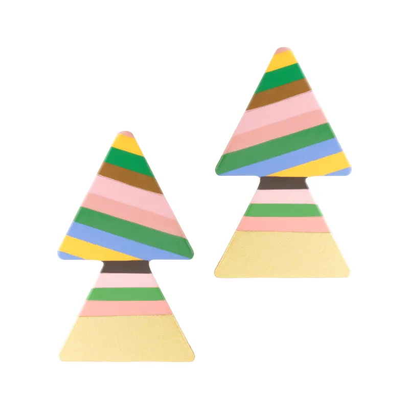Presidio Rainbow Gold Dipped Earrings sold by Sunshine Tienda