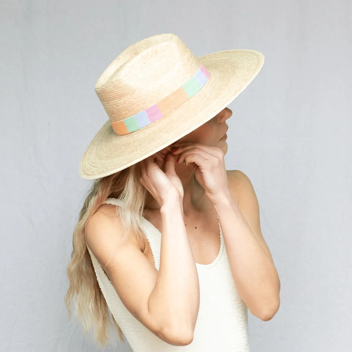 Griselda Palm Hat sold by Sunshine Tienda product image thumbnail 3