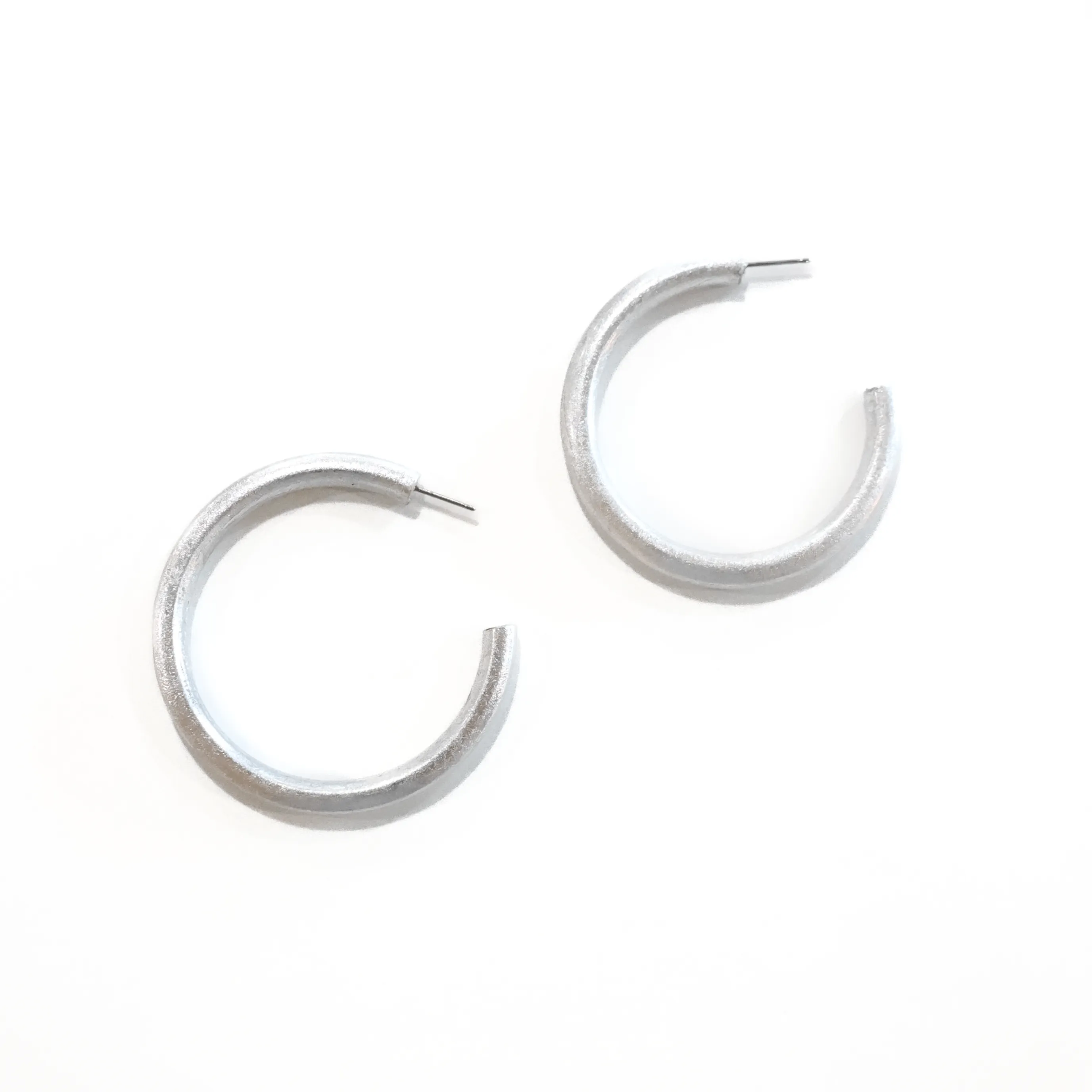 Silver Hoops sold by Sunshine Tienda