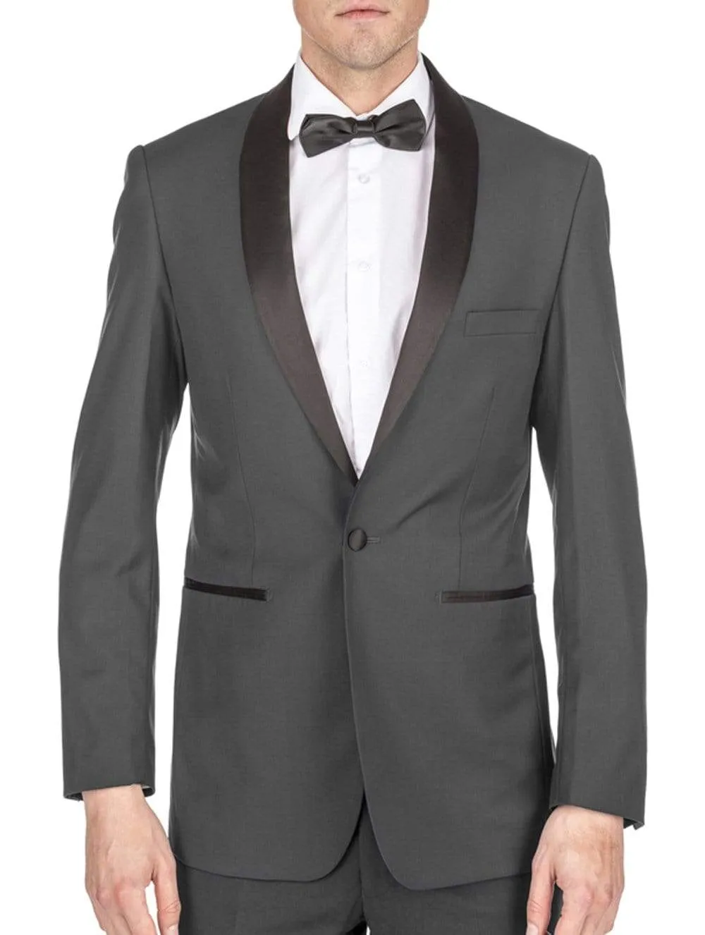 Men's Premium Slim Fit Shawl Lapel Tuxedo sold by Daily Haute product image thumbnail 5