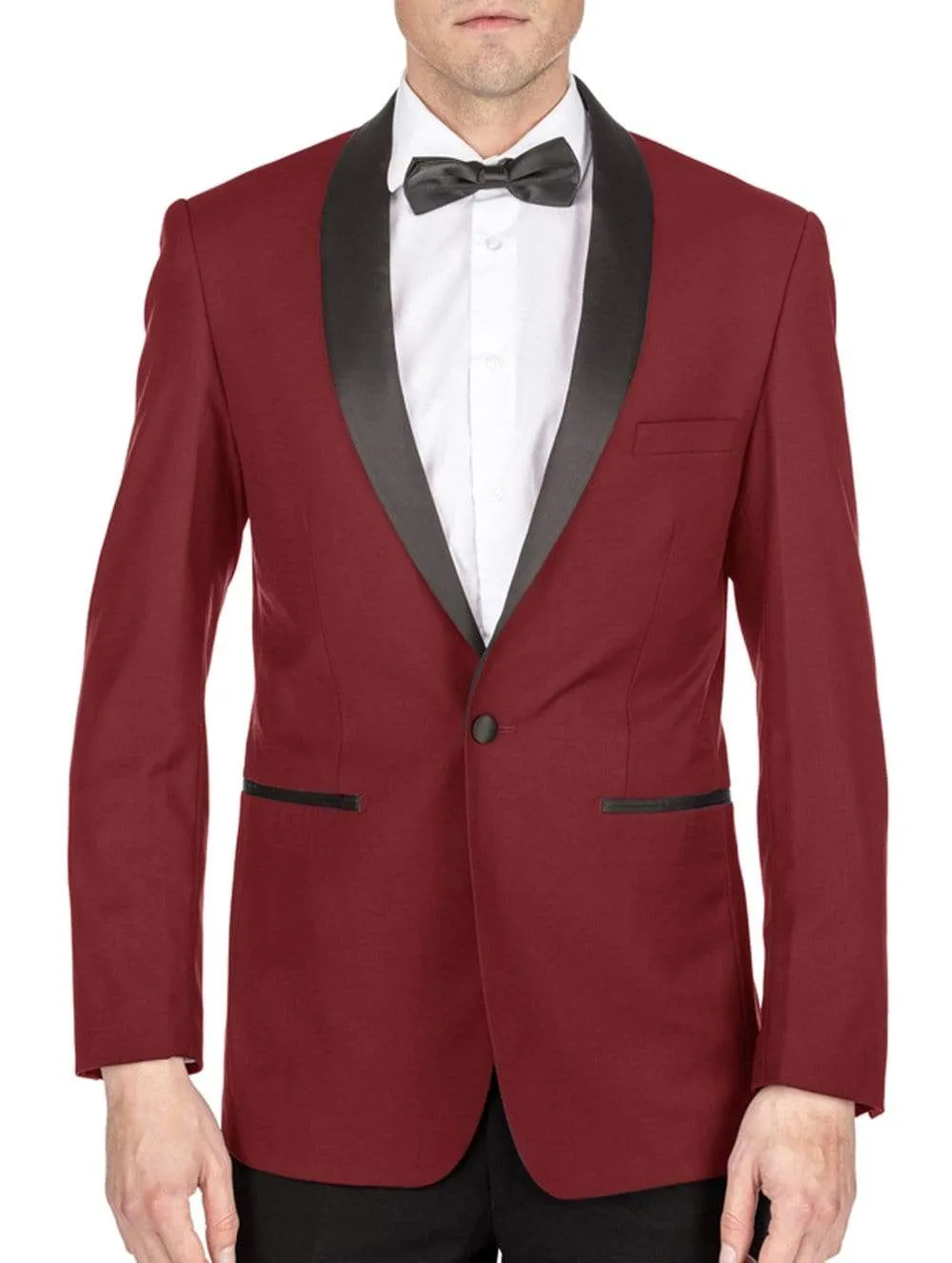 Men's Premium Slim Fit Shawl Lapel Tuxedo sold by Daily Haute product image thumbnail 2