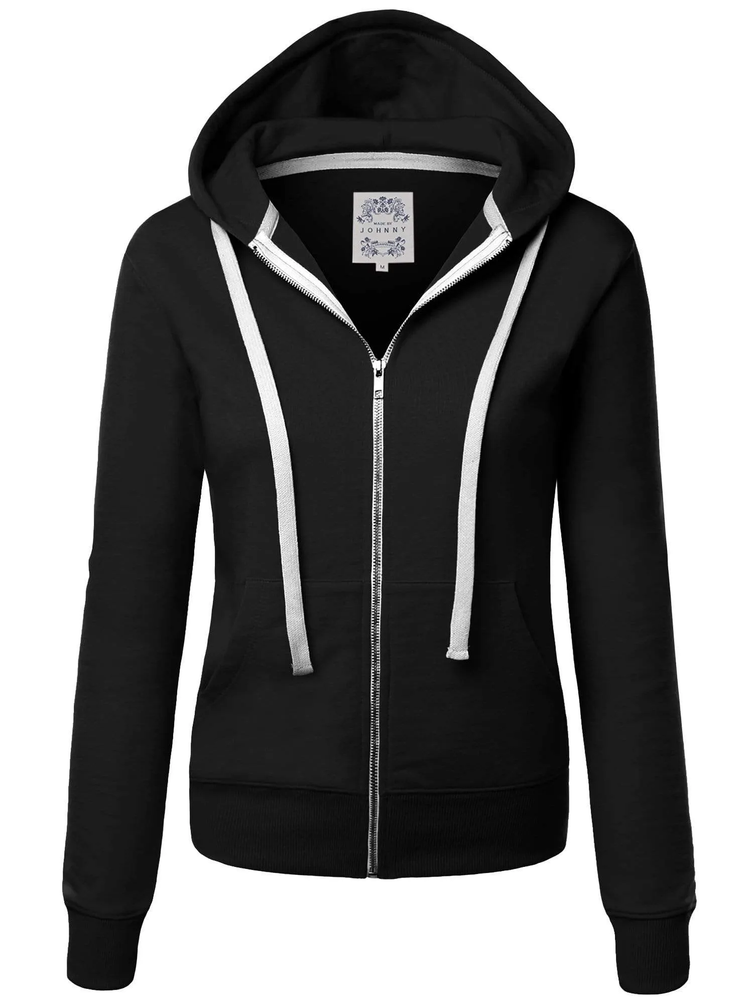 Women's Active Casual Zip-up Hoodie Long Sleeve Lightweight Sweatshirt sold by Daily Haute product image thumbnail 5