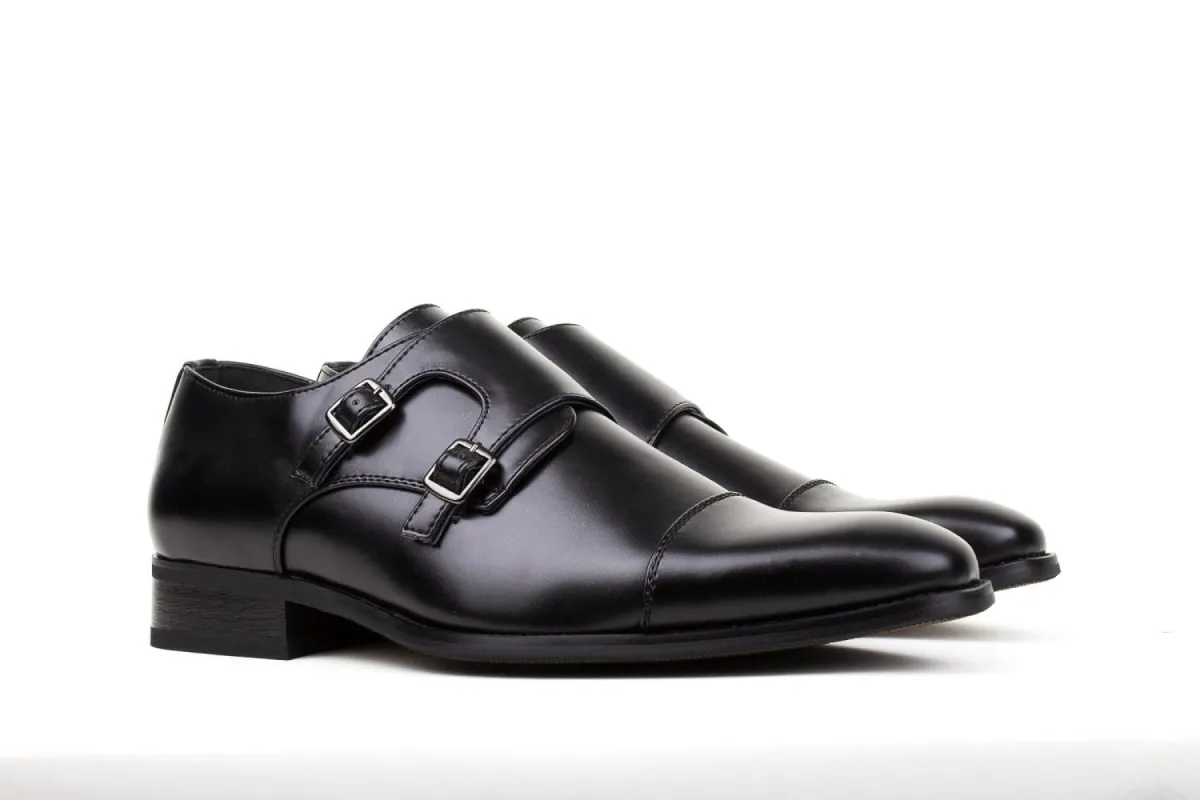 Gino Vitale Men's Monk Strap Dress Shoes sold by Daily Haute
