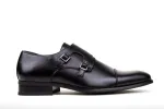 Gino Vitale Men's Monk Strap Dress Shoes sold by Daily Haute