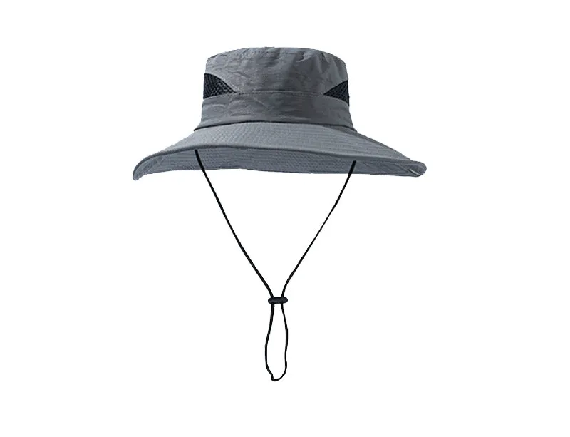 Unisex Wide Brim Quick-Dry UV Protection Sun Fishing Hat sold by Daily Haute product image thumbnail 2