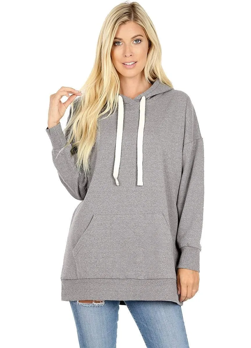 Haute Edition Women's Fashion Fleece Lined Pullover Hoodies sold by Daily Haute product image thumbnail 4