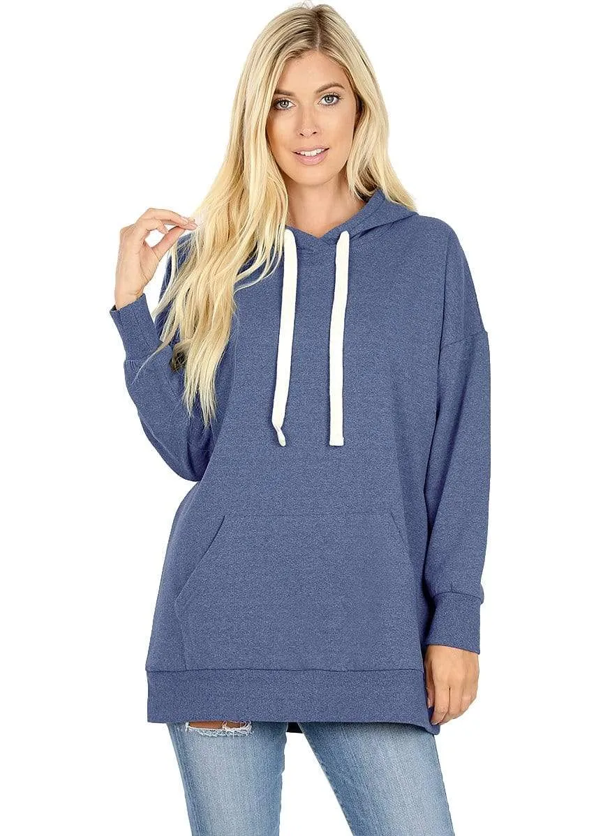 Haute Edition Women's Fashion Fleece Lined Pullover Hoodies sold by Daily Haute product image thumbnail 2