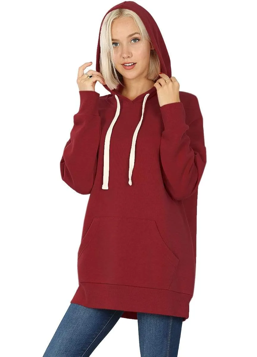 Haute Edition Women's Fashion Fleece Lined Pullover Hoodies sold by Daily Haute product image thumbnail 3